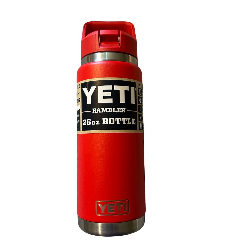 YETI Rambler 26 oz “Rescue Red” NWT
